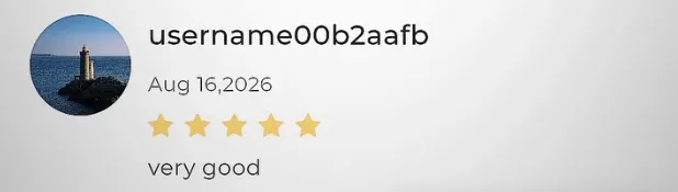 Screenshot of Salvia client's review: Very good.