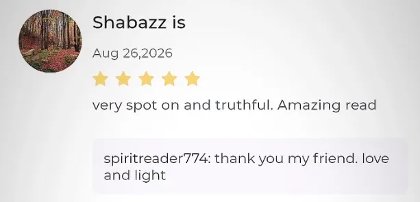 Screenshot of Shabazz's review: Very spot on and truthful. Amazing read.