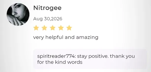 Screenshot of Nitrogee's review: Very helpful and amazing.